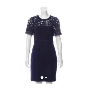 Navy Rebecca Taylor Dress